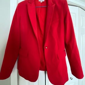 Tahari red blazer